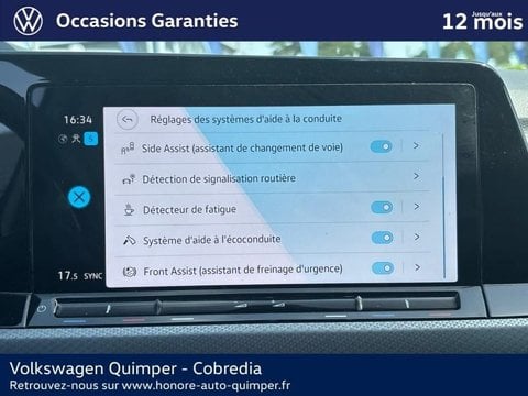 Voitures D'occasion À Quimper | Volkswagen Golf 1.0 Etsi Opf 110Ch Active Dsg7