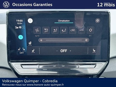 Voitures D'occasion À Quimper | Volkswagen Id.3 204Ch Pro Performance 58 Kwh Active