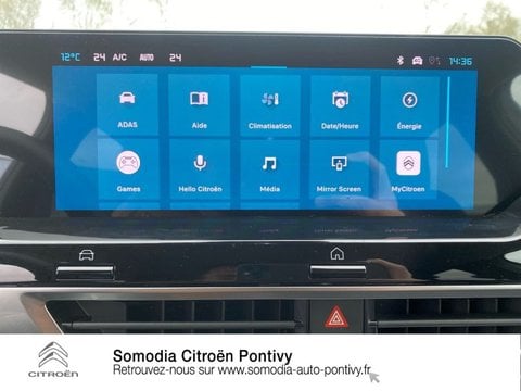 Voitures D'occasion À Saint-Thuriau | Citroën C4 Moteur Électrique 136Ch (100 Kw) C-Series Aut...