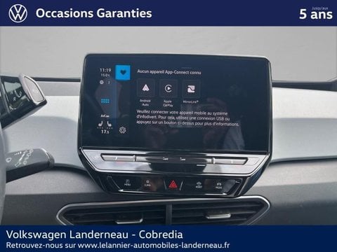 Voitures D'occasion À Landerneau | Volkswagen Id.3 204Ch Pro Performance 58 Kwh Active