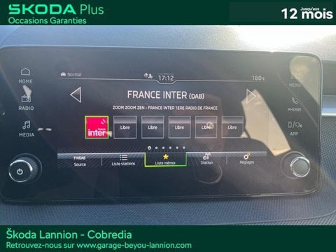 Voitures D'occasion À Lannion | Škoda Fabia 1.0 Tsi Evo2 116Ch Selection Dsg7