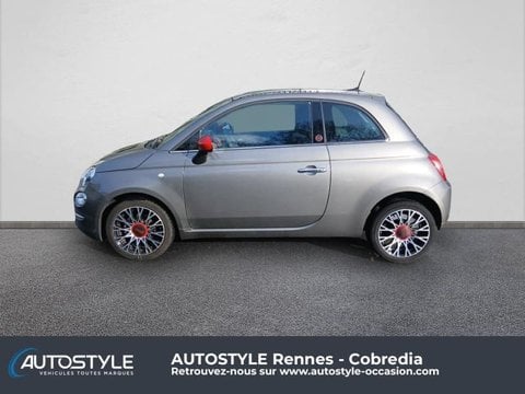 Voitures D'occasion À La Mézière | Fiat 500 1.0 70Ch Bsg S&S (Red)