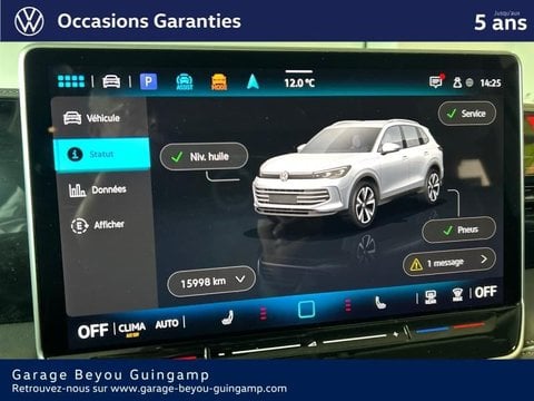 Voitures D'occasion À Guingamp | Volkswagen Tiguan 1.5 Ehybrid 204Ch Elegance Dsg6