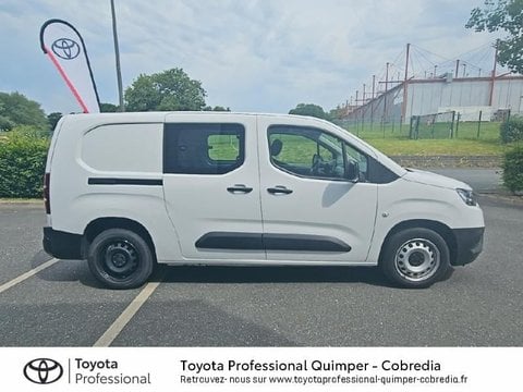 Voitures D'occasion À Quimper | Toyota Proace City 1.5 D-4D 100 Bvm6 Long Cab.appro Double Busin...