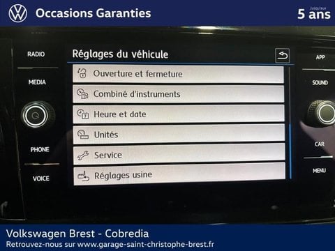 Voitures D'occasion À Brest | Volkswagen T-Cross 1.0 Tsi 115Ch Lounge Dsg7