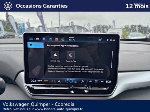 Voitures D'occasion À Quimper | Volkswagen Id.4 286Ch Pro 77 Kwh Life Max
