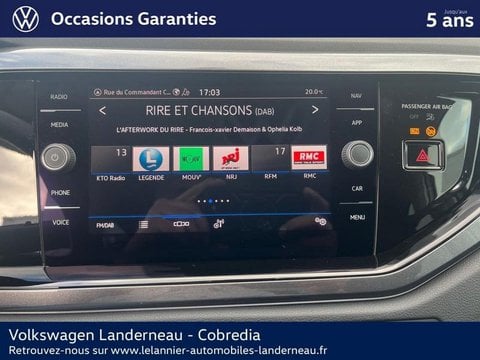 Voitures D'occasion À Landerneau | Volkswagen Polo 1.0 Tsi 95Ch Style Dsg7