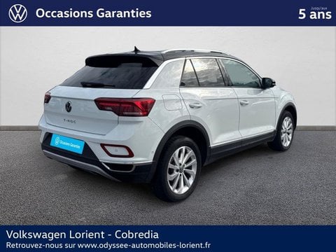 Voitures D'occasion À Lanester | Volkswagen T-Roc 1.5 Tsi Evo 150Ch Style Dsg7