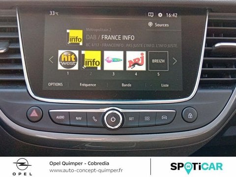 Voitures D'occasion À Quimper | Opel Crossland 1.2 Turbo 110Ch Elegance