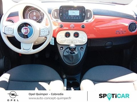 Voitures D'occasion À Quimper | Fiat 500 1.0 70Ch Bsg S&S Club