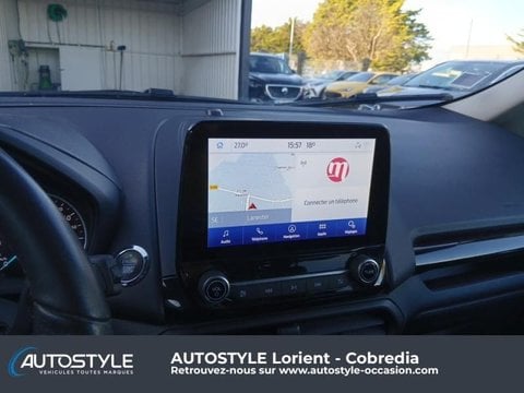 Voitures D'occasion À Lanester | Ford Ecosport 1.0 Ecoboost 125Ch St-Line 6Cv