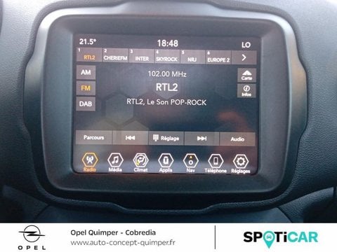 Voitures D'occasion À Quimper | Jeep Renegade 1.6 Multijet 130Ch Limited My22