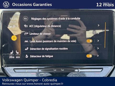 Voitures D'occasion À Quimper | Volkswagen Id.3 204Ch Pro Performance 58 Kwh Style