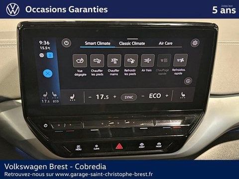 Voitures D'occasion À Brest | Volkswagen Id.4 148Ch Pure 52 Kwh Life Plus