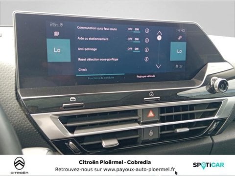 Voitures D'occasion À Ploërmel | Citroën C4 Moteur Électrique 136Ch (100 Kw) Shine Pack Autom...