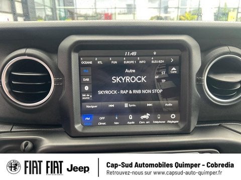 Voitures D'occasion À Quimper | Jeep Wrangler 2.0 T 380Ch Overland 4Xe Command-Trac Bva8
