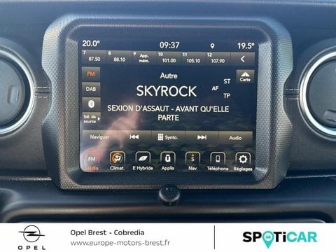 Voitures D'occasion À Brest | Jeep Wrangler Unlimited 2.0 T 380Ch 4Xe 80Th Anniversary Command-Trac