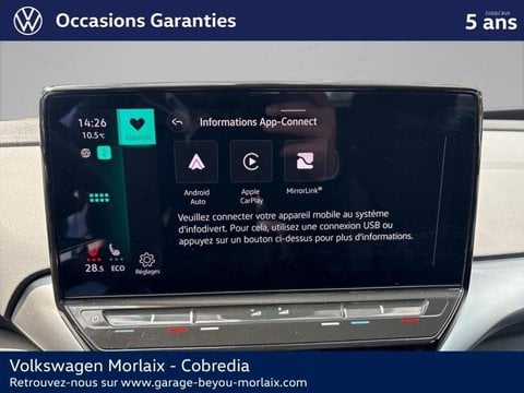 Voitures D'occasion À Morlaix | Volkswagen Id.5 174Ch Pro 77 Kwh