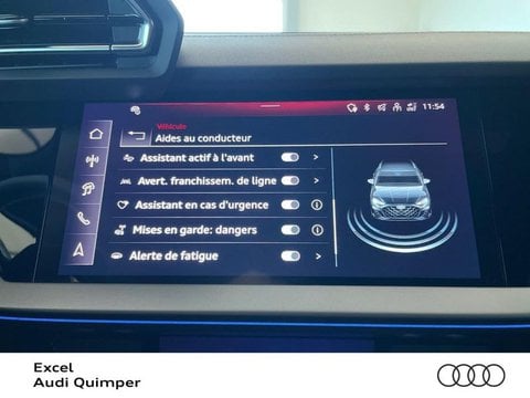 Voitures D'occasion À Quimper | Audi A3 Sportback 1.5 Tfsi E 272Ch Phev S Line S Tronic 6