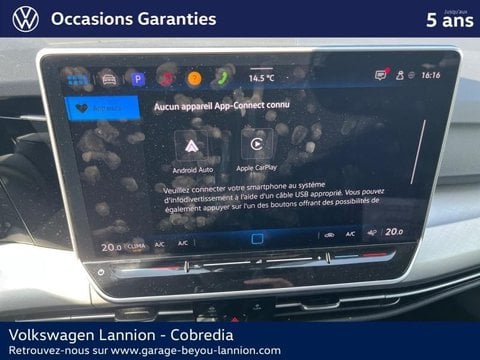 Voitures D'occasion À Lannion | Volkswagen Golf 1.5 Tsi Evo2 116Ch Vw Edition