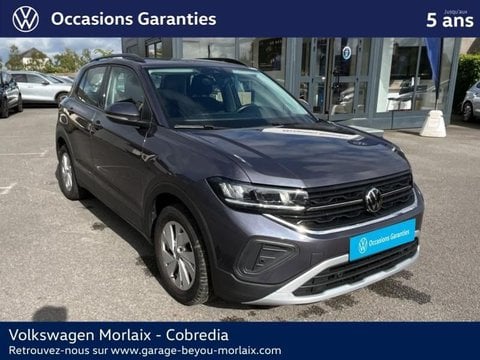 Voitures D'occasion À Morlaix | Volkswagen T-Cross 1.0 Tsi 116Ch Life Plus Dsg7