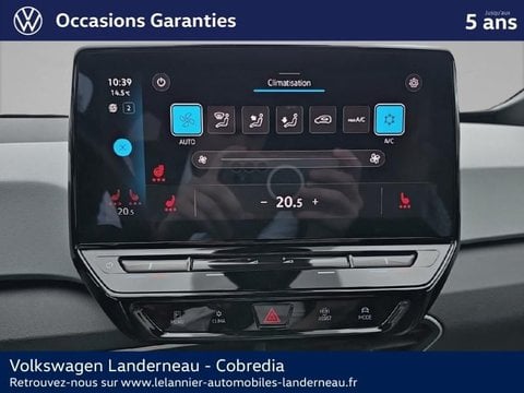 Voitures D'occasion À Landerneau | Volkswagen Id.3 204Ch Pro Performance 58 Kwh Active