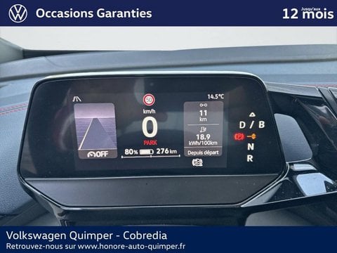 Voitures D'occasion À Quimper | Volkswagen Id.4 299Ch Gtx 77 Kwh