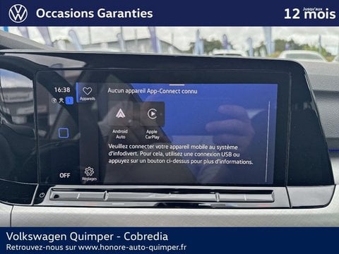 Voitures D'occasion À Quimper | Volkswagen Golf 1.5 Etsi Opf 130Ch Life Dsg7