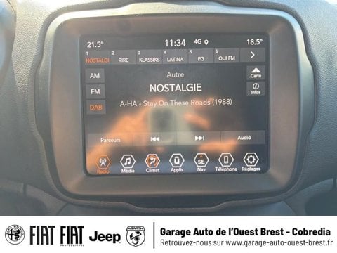 Voitures D'occasion À Brest | Jeep Renegade 1.3 Turbo T4 190Ch 4Xe Longitude Summer Edition At6