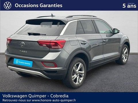 Voitures D'occasion À Quimper | Volkswagen T-Roc 1.0 Tsi 116Ch Vw Edition