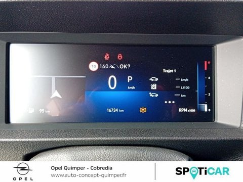 Voitures D'occasion À Quimper | Opel Vivaro M 2.0 Bluehdi 145Ch Cabine Approfondie Fixe