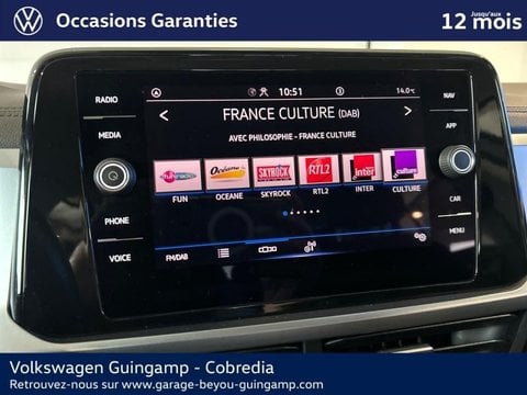 Voitures D'occasion À Guingamp | Volkswagen T-Roc 1.0 Tsi 110Ch Life