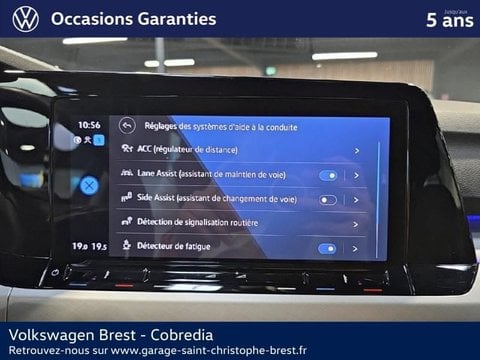 Voitures D'occasion À Brest | Volkswagen Golf 1.5 Etsi Opf 130Ch Life Plus Dsg7