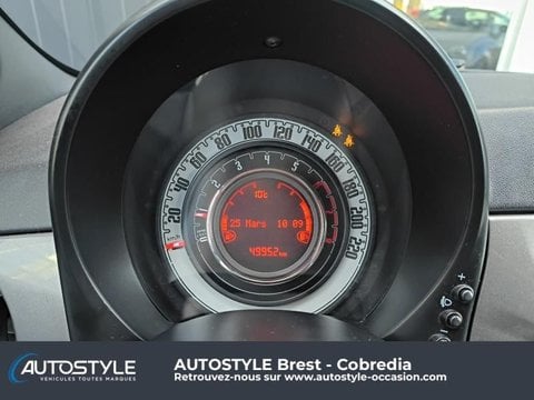Voitures D'occasion À Brest | Fiat 500 1.0 70Ch Bsg S&S Pack Confort