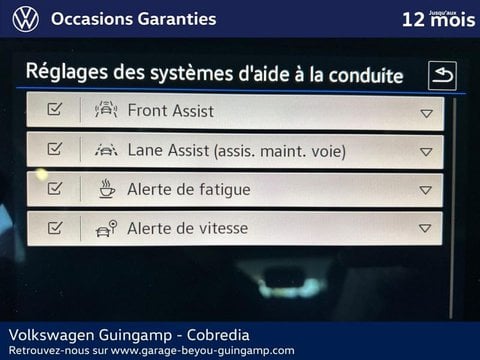 Voitures D'occasion À Guingamp | Volkswagen Polo 1.0 Tsi 95Ch Vw Edition Dsg7