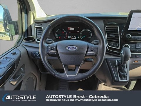 Voitures D'occasion À Brest | Ford Transit Custom 320 L1H1 2.0 Ecoblue 185 S&S Cabine Approfondi...