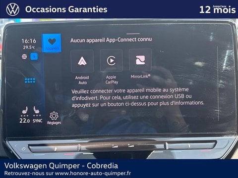 Voitures D'occasion À Quimper | Volkswagen Id.3 204Ch Pro 58 Kwh