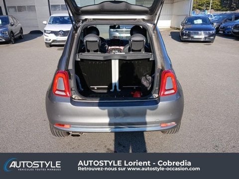 Voitures D'occasion À Lanester | Fiat 500 1.2 8V 69Ch Eco Pack Lounge Euro6D
