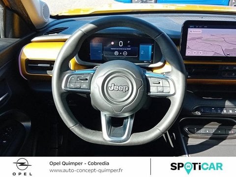 Voitures D'occasion À Quimper | Jeep Avenger Electrique 156Ch 115Kw Summit