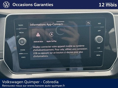 Voitures D'occasion À Quimper | Volkswagen T-Cross 1.0 Tsi 116Ch R-Line Edition Dsg7