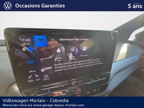 Voitures D'occasion À Morlaix | Volkswagen Id.5 204Ch Pro Performance 77 Kwh
