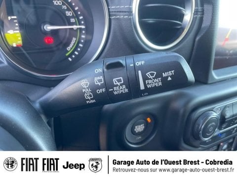 Voitures D'occasion À Brest | Jeep Wrangler Unlimited 2.0 T 380Ch 4Xe Overland Command-Trac My23