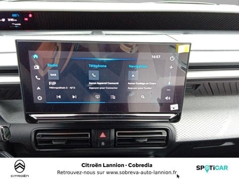 Voitures D'occasion À Lannion | Citroën C3 Electrique 113Ch 44,2Kwh Autonomie Confort, Max