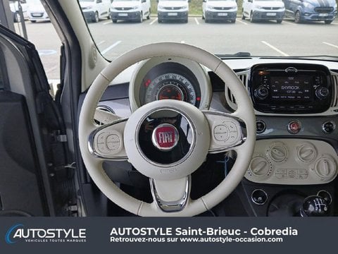 Voitures D'occasion À Yffiniac | Fiat 500 1.2 8V 69Ch Lounge