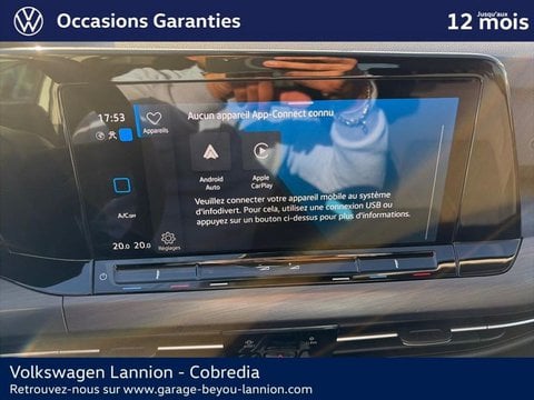 Voitures D'occasion À Lannion | Volkswagen Golf 1.5 Etsi Opf 150Ch Style Dsg7