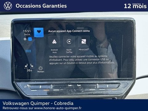 Voitures D'occasion À Quimper | Volkswagen Id.3 204Ch Pro Performance 58 Kwh Life Plus