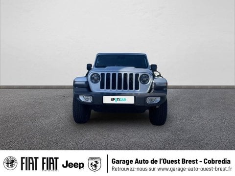 Voitures D'occasion À Brest | Jeep Wrangler Unlimited 2.0 T 380Ch 4Xe Overland Command-Trac My23