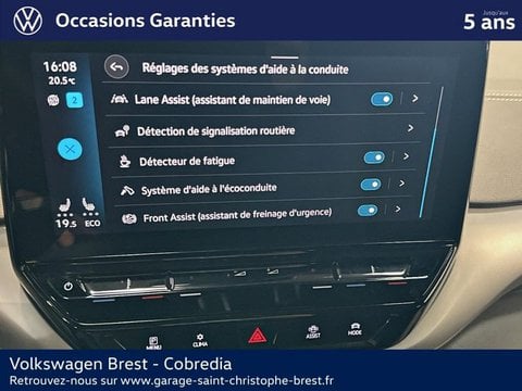 Voitures D'occasion À Brest | Volkswagen Id.4 174Ch Pro 77 Kwh Life Plus