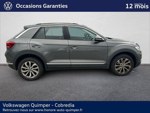 Voitures D'occasion À Quimper | Volkswagen T-Roc 2.0 Tdi 150Ch Style Dsg7