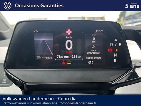 Voitures D'occasion À Landerneau | Volkswagen Id.3 204Ch Pro Performance 58 Kwh Active